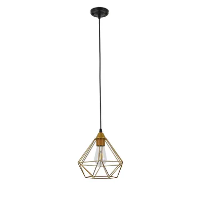 E-LIGHT Visilica Tahira EL-74551-1, Zlatne boje
