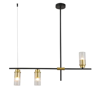 E-LIGHT Luster Storm EL-74553-3, Zlatne boje