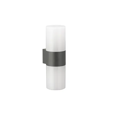 MASS-LIGHT Zidna lampa za vrt Solis ML-0602-2W, Antracit
