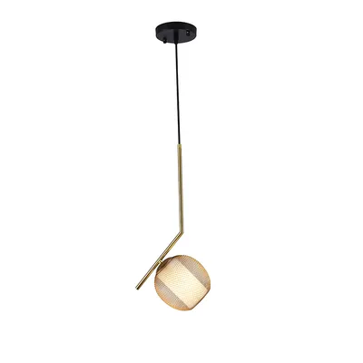 MASS-LIGHT Visilica Vincent ML-79474-1, Zlatne boje