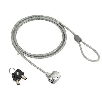 Kensington Sigurnosni kabal sa ključem za Notebook LK-K-01, 1.8m, Sivi