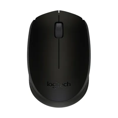 Logitech Bežični miš B170, Optički, Crni