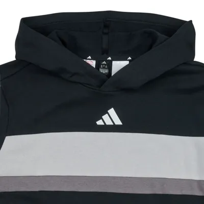 Adidas Duks za dječake J 3S Tib Fl Hd, Crni
