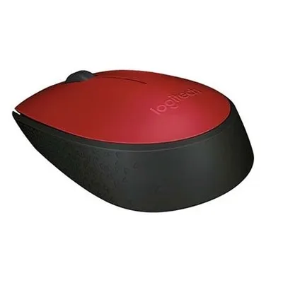 Logitech Bežični miš M171, Crveni