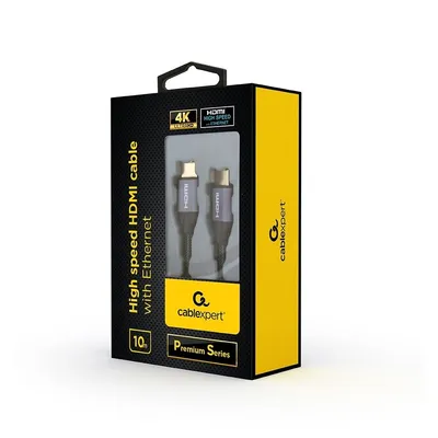 Gembird HDMI kabl CCBP-HDMI-10M, 10m, Sivi