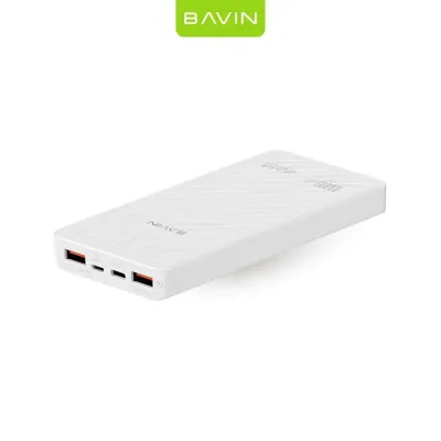 Bavin Powerbank PC1185 10000mAh Dual 22.5W USB-A + 20W Type-C PD, Bijeli