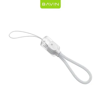 Bavin Pleteni kabal CB411 15cm Type-C na Lightning, Bijeli