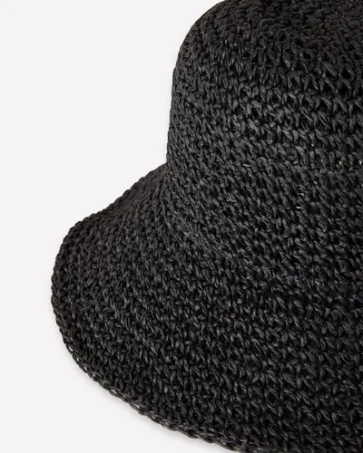 Benetton Ženski pleteni šešir 67KNWA01C-700-L, Crni