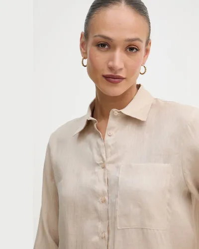 Benetton Ženska košulja 51G1LQ0AU-018-S, Bež