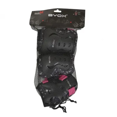 Byox Štitnici za decu Dazzle, S , 25kg, Rozi