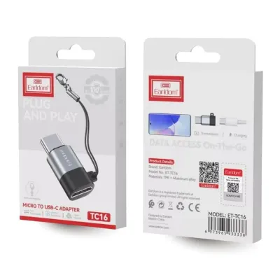 Earldom Adapter Plug and Play ES-TC16 USB Micro na Type-C