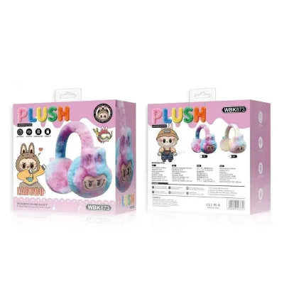 Plišane Bluetooth slušalice WBK873 PK, Bež