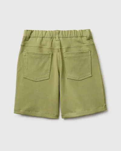 Benetton Kratke hlače za dječake 46D6C904EG-1Q1-M, Zelene