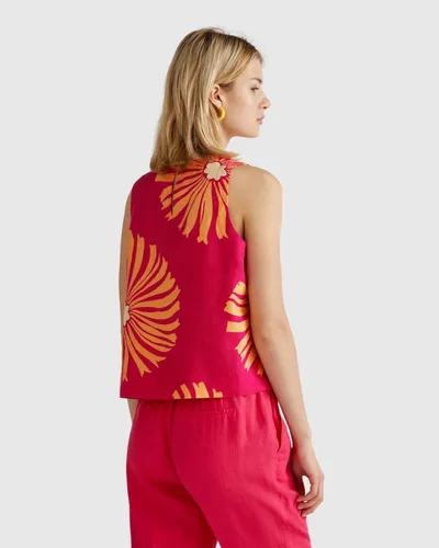 Benetton Ženska bluza 5KPRDQ0BU-69Z-XL, Roze