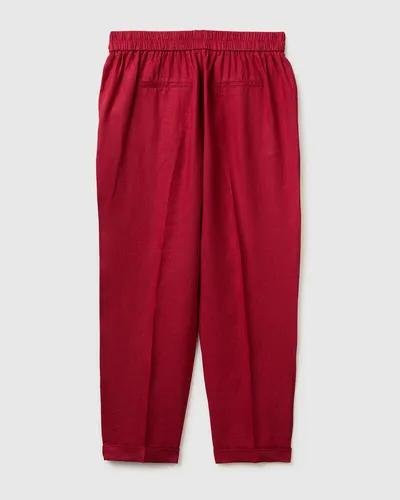Benetton Ženske hlače 4AGHDF079-2G1-XS, Roze