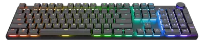 Trust Gaming mehanička tastatura GXT868 Torix, US layout, Bežična, RGB, Crna
