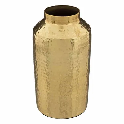 Atmosphera Metalna vaza, 19 cm, zlatne boje