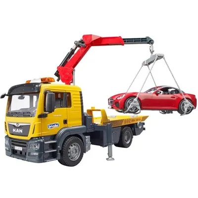 Bruder Tegljač Scania Super 560R s L+S modulom 3552, Žuti
