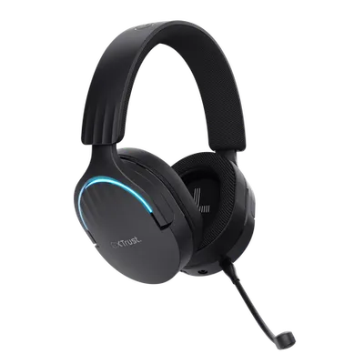 Trust Bežične gaming slušalice GXT 491 Fayzo, USB-A, 3.5 mm, Over-ear, Crne