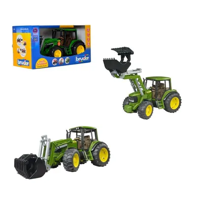 Bruder Traktor s prednjim utovarivačem John Deere 6920 2052, Zeleni