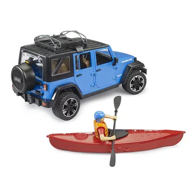 Bruder Jeep Wrangler Rubicon Unlimited s kajakom i kajakašem 2529, Plavi