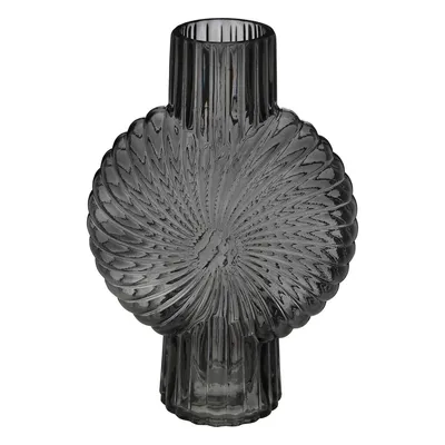 Atmosfera Staklena vazna Shell Rubin, 32 cm