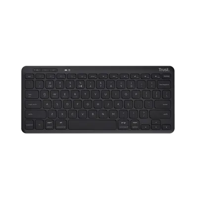 Trust Bežična tastatura Lyra, USB 1.1, RF 2.4GHz, Bluetooth 5.0, US layout, Crna
