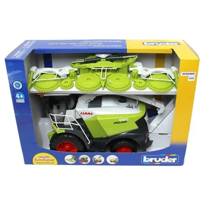 Bruder Kombajn Claas Jaguar 980 2134, Zeleni