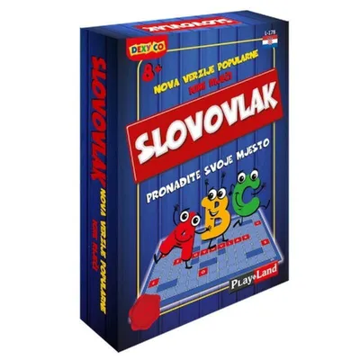 Dexy co Slovo vlak društvena igra Play Land HR PL178/HR