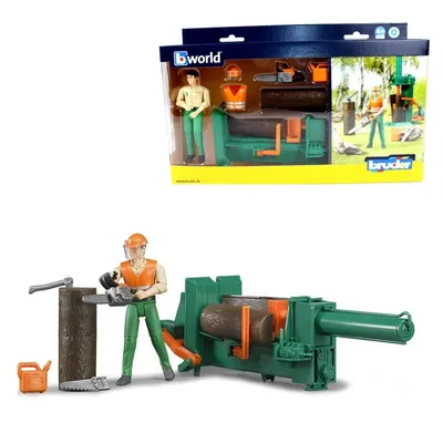 Bruder Figura šumar s dodacima 62650