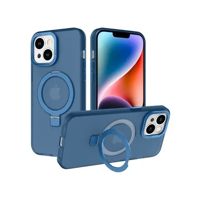 Maska za mobilni telefon iPhone 16 Pro, MagSafe Ring, Plava