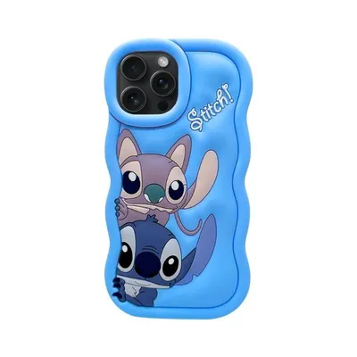 Silikonska maska za mobilni telefon Samsung A56 Stitch, Plava