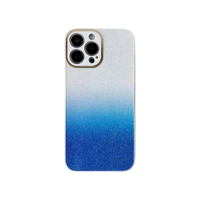 3u1 maska za mobilni telefon Xiaomi Redmi Note 9T Gradient Glitter, Plava