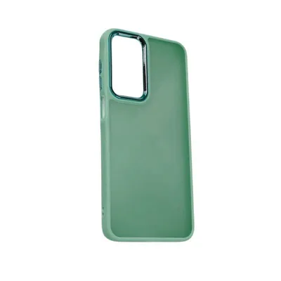 Silikonska maska za mobilni telefon Redmi Note 14 4G Frame, Zelena