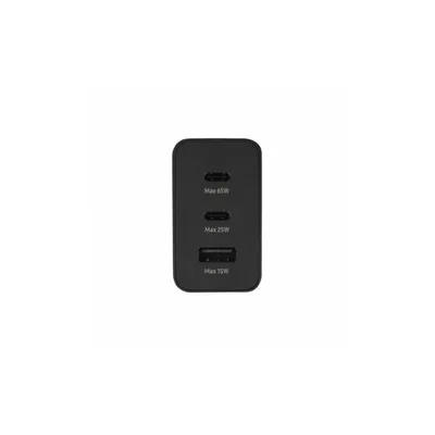 Samsung Kućni punjač EP-T6530, 65W, USB-A, 2x USB-C, Crni