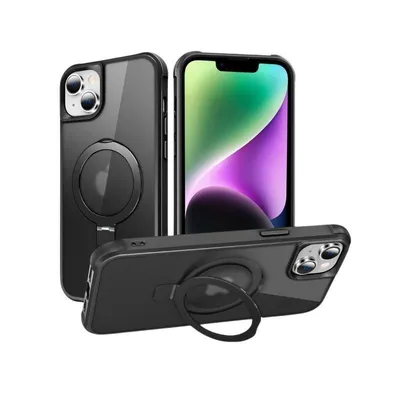 Maska za mobilni telefon Samsung S25+, MagSafe Ring, Siva
