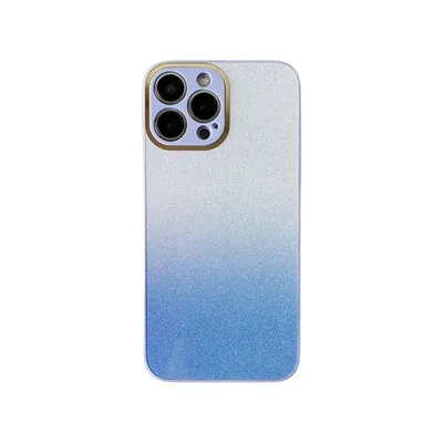 3u1 Maska za mobilni telefon iPhone 12/ 12 Pro Gradient Glitter, Ljubičasta