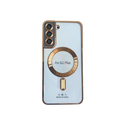 Maska za mobilni telefon Samsung S23, MagSafe, Zlatna boja