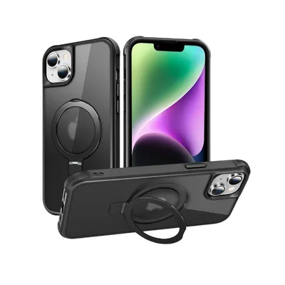 Maska za mobilni telefon iPhone 13, Magsafe Ring, Crna