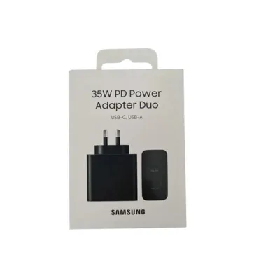 Samsung Kućni punjač TA220, 35W, Brzo punjenje, USB-C, USB-A, Crni