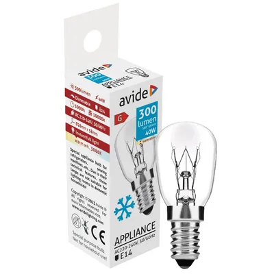 Avide Led sijalica za frižider, 40 W, E14, 3000 K, Cooling Bulb