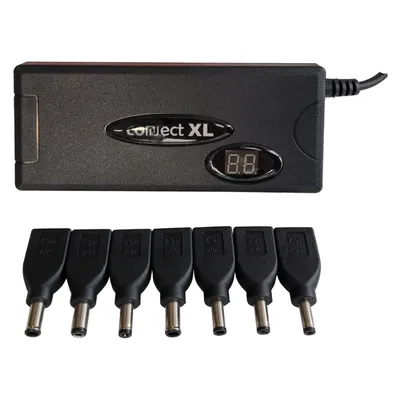 Connect XL Adapter za laptop, univerzalni, 90W, 2u1 AC+Auto, LCD, CXL-PN90C
