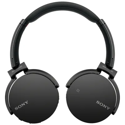 Sony Slušalice stereo, bežične, Bluetooth, NFC, MDRXB650BTB.CE7, Crne