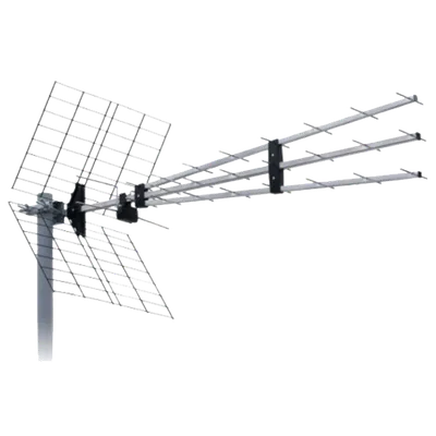 Iskra Antena Triplex Loga, 43 elementa, Dužina 1190 m, P-43N TRIPLEX/BOX, Aluminijum