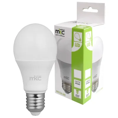 MKC Led sijalica, E27, 9 W, 220V AC, 3000K, Goccia A60