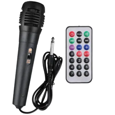 XO Set Bluetooth zvučnik i Karaoke mikrofon F55, Boat Double Horn RG, 20W, Crni