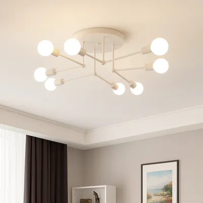 Giga Luster C6039-8W, E27x8, Bijeli