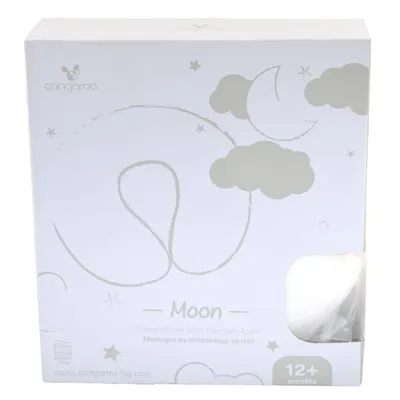 Cangaroo Jastuk za putovanje Moon, Bijeli