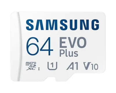 SAMSUNG memorijska kartica EVO PLUS MicroSD kartica 64GB + adapter MB-MC64SA