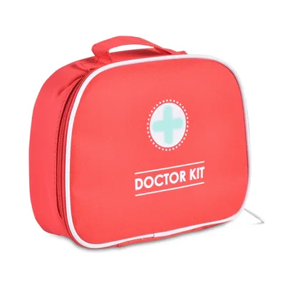 Moni Drveni medicinski set, Crveni
